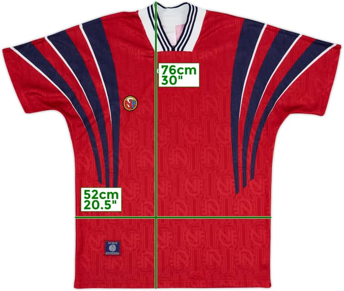 1996-97 Norway Home Shirt - 8/10 - (M)