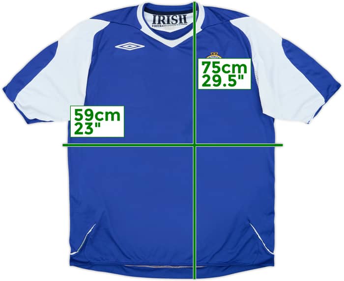 2006-08 Northern Ireland Away Shirt - 6/10 - (XL)