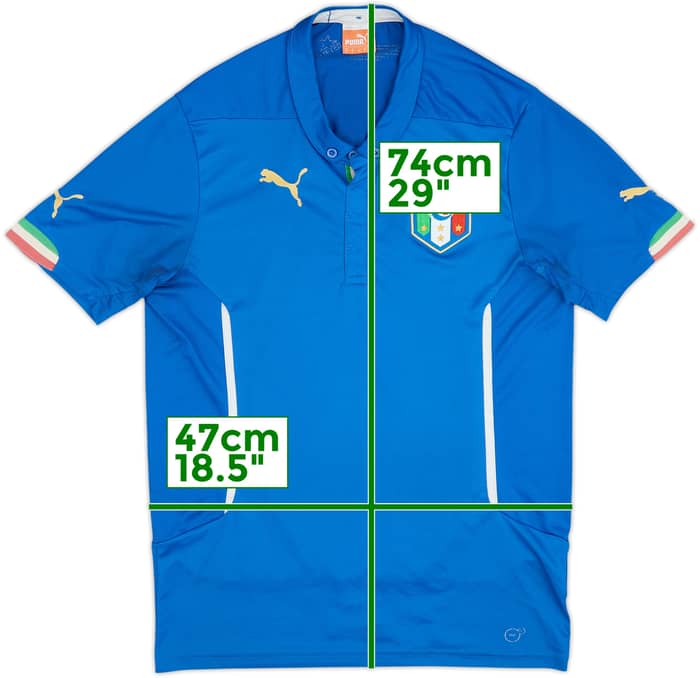 2014-15 Italy Home Shirt - 8/10 - (M)