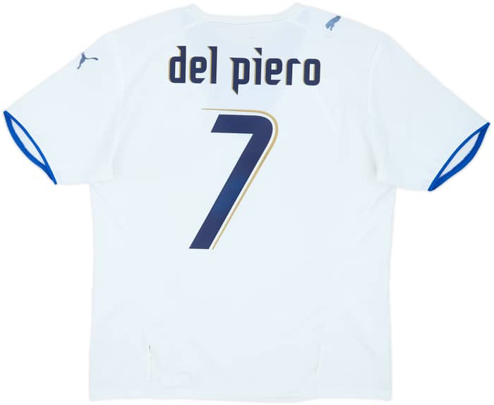 2006 Italy Away Shirt Del Piero #7 - 6/10 - (L)