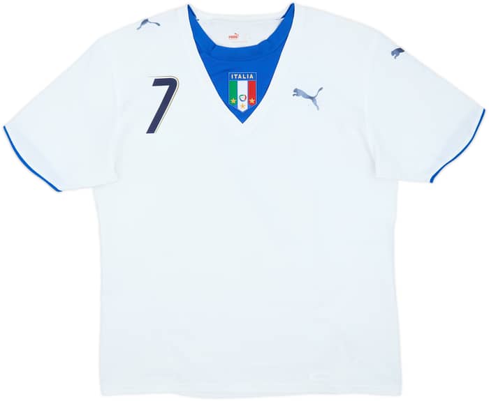 2006 Italy Away Shirt Del Piero #7 - 6/10 - (L)