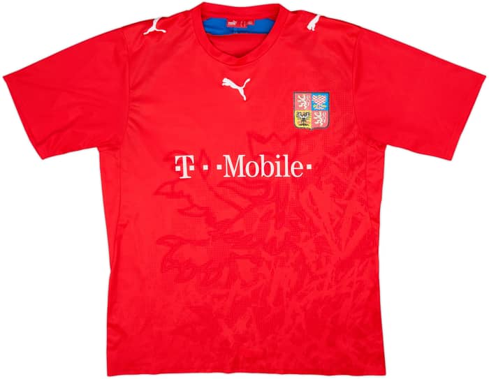 2006-08 Czech Republic Basic Home Shirt - 5/10 - (XL)