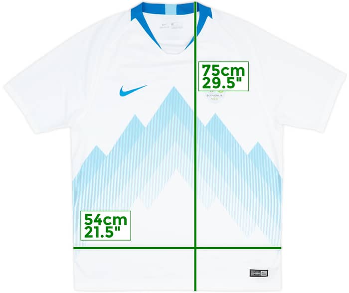 2018-19 Slovenia Home Shirt - 8/10 - (L)