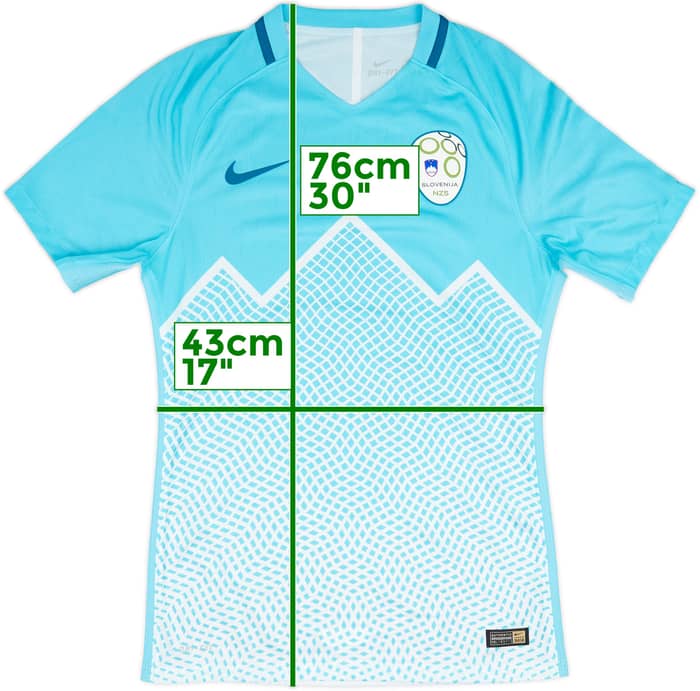 2016-17 Slovenia Authentic Home Shirt - 10/10 - (M)