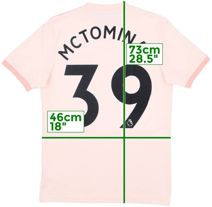 2018-19 Manchester United Away Shirt McTominay #39 - 7/10 - (S)