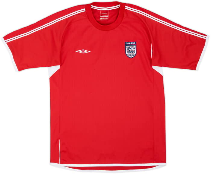 2004-06 England Umbro Training Shirt - 8/10 - (S)