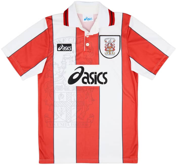 1996-97 Stoke City Home Shirt - 9/10 - (S)