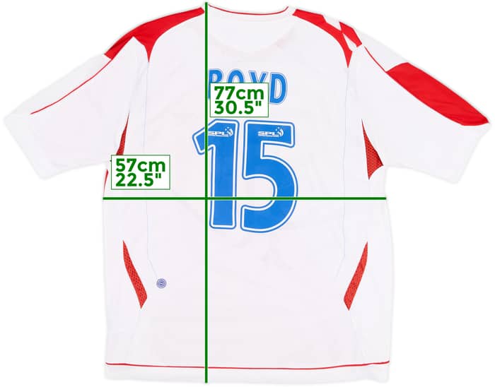 2006-07 Rangers Away Shirt Boyd #15 - 6/10 - (XL)