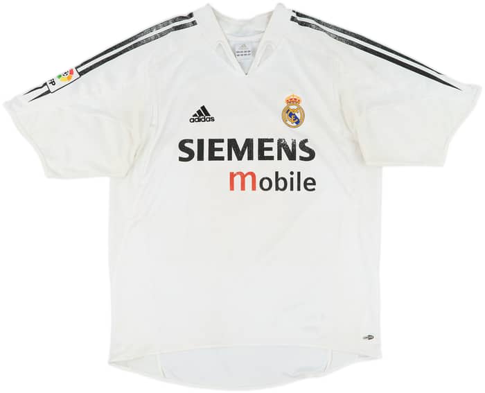 2004-05 Real Madrid Home Shirt Beckham #23 - 5/10 - (L)