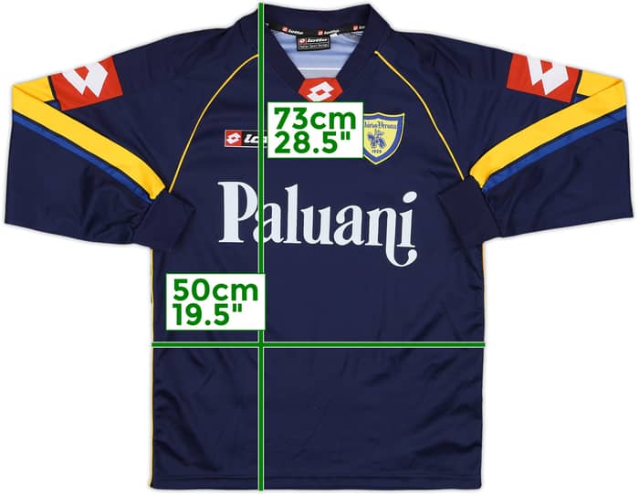 2003-04 Chievo Verona Lotto Training L/S Shirt - 8/10 - (S)