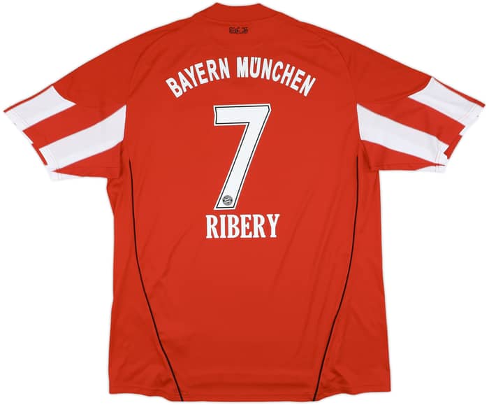 2010-11 Bayern Munich Home Shirt Ribery #7 - 6/10 - (XXL)