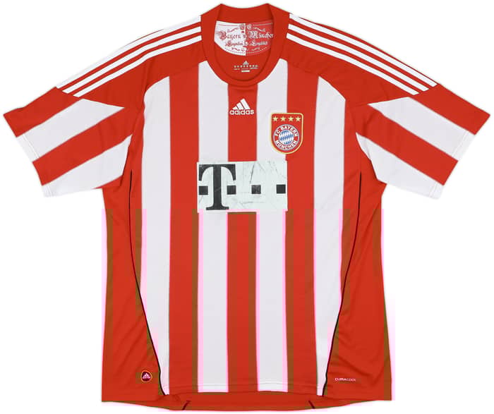 2010-11 Bayern Munich Home Shirt Ribery #7 - 6/10 - (XXL)