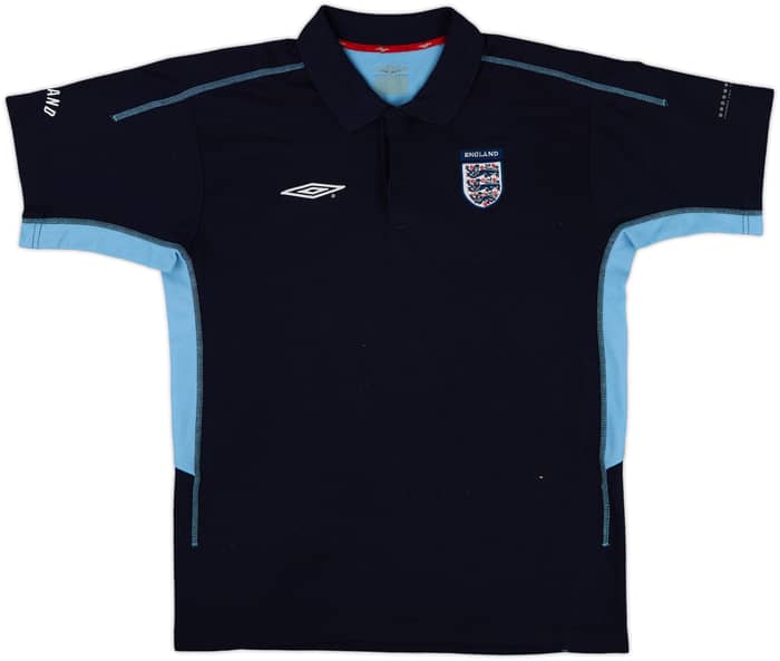 2005-06 England Umbro Polo Shirt - 8/10 - (L)