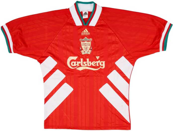 1993-95 Liverpool Home Shirt & Shorts - 7/10 - (M)