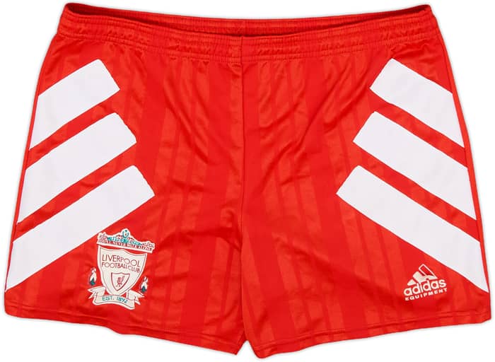 1993-95 Liverpool Home Shirt & Shorts - 7/10 - (M)