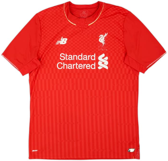 2015-16 Liverpool Home Shirt - 4/10 - (L)