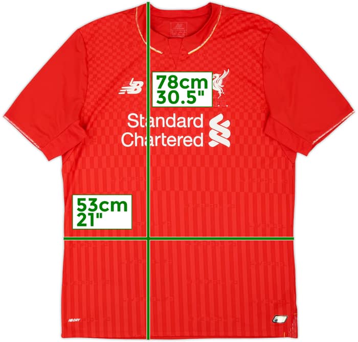 2015-16 Liverpool Home Shirt - 4/10 - (L)