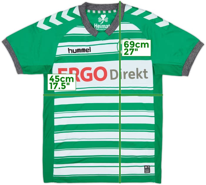 2013-14 Greuther Furth Home Shirt - 8/10 - (S)