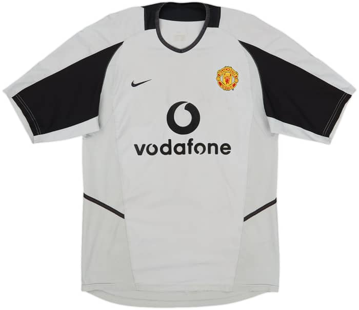 2002-04 Manchester United GK S/S Shirt Barthez #1 - 8/10 - (M)