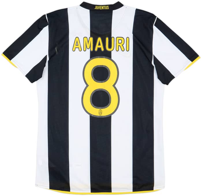 2008-09 Juventus Home Shirt Amauri #8 - 6/10 - (L)