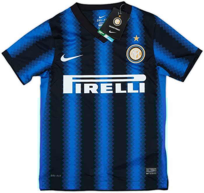 2010-11 Inter Milan Home Shirt (S.Boys)
