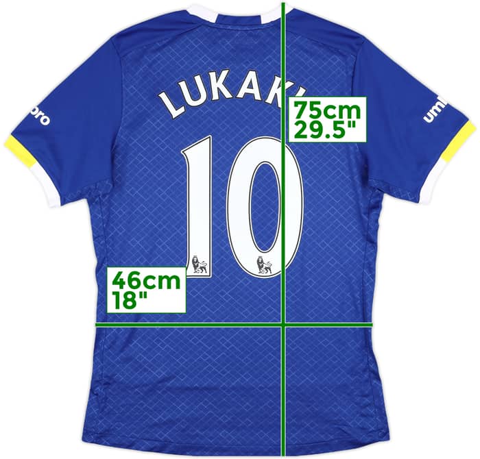 2016-17 Everton Home Shirt Lukaku #10 (S)
