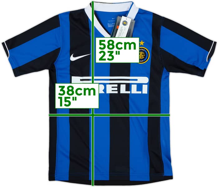 2006-07 Inter Milan Home Shirt (S.Boys)