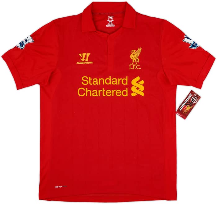 2012-13 Liverpool Home Shirt Gerrard #8 (M)