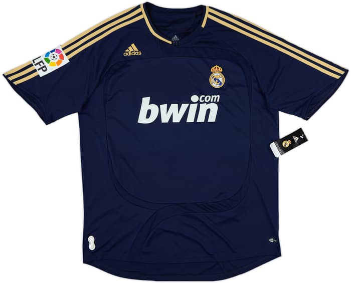 2007-08 Real Madrid Away Shirt Sergio Ramos #4 (XL)