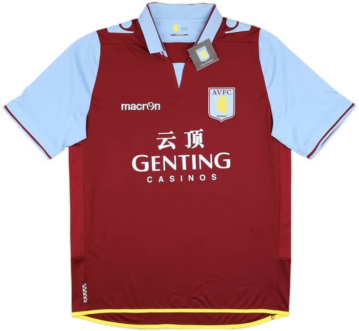 2012-13 Aston Villa Home Shirt Petrov #19 (L)