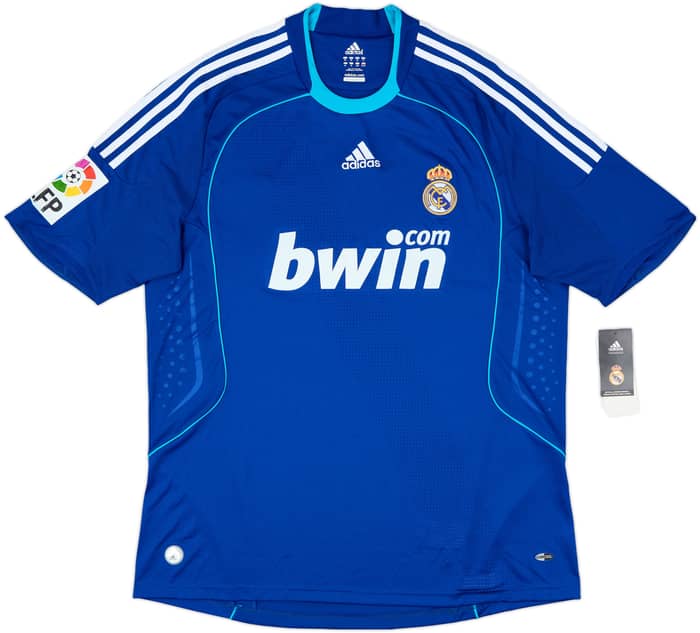 2008-09 Real Madrid Away Shirt Sergio Ramos #4 (XL)