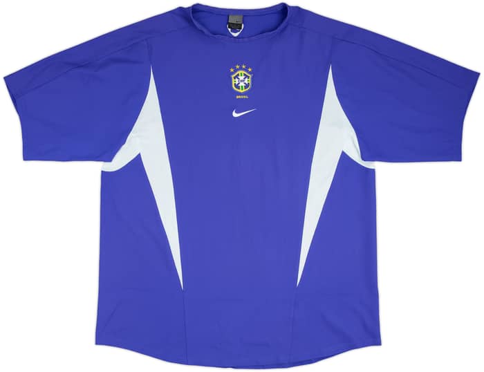 2002-04 Brazil Nike Training Shirt - 8/10 - (XL)