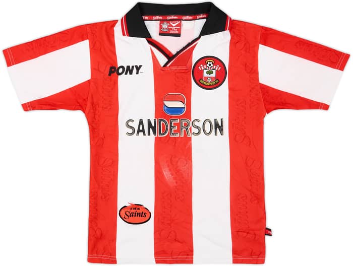 1997-99 Southampton Home Shirt #7 - 5/10 - (XL.Boys)