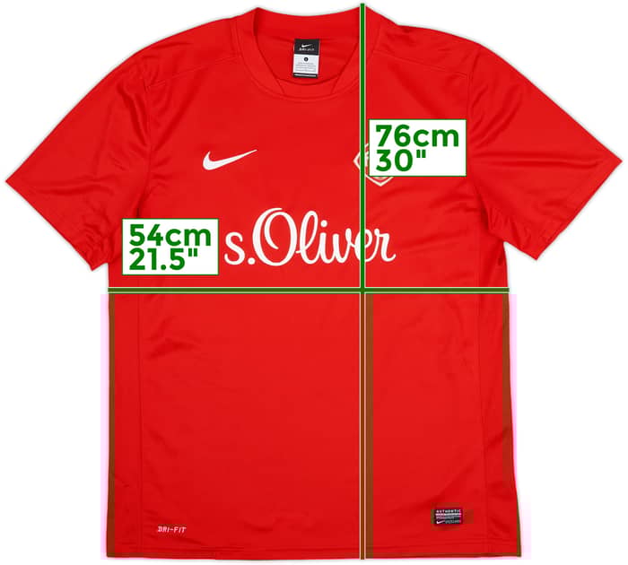 2015-16 Wurzburger Kickers Nike Training Shirt - 7/10 - (L)