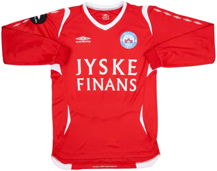 2008-09 Silkeborg Home L/S Shirt - 7/10 - (M)