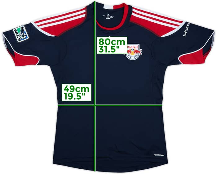 2010 New York Red Bulls adidas Training Shirt - 10/10 - (L)