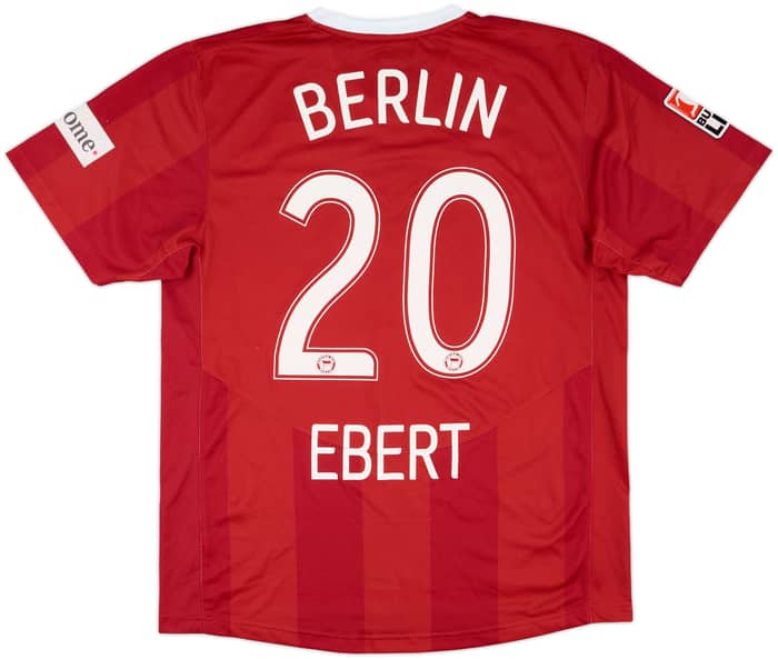 2007-08 Hertha Berlin Match Issue Away Shirt Ebert #20
