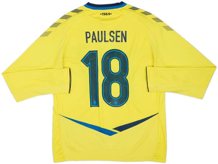2013-15 Bronby Home Shirt Paulsen #18 - 5/10 - (L)
