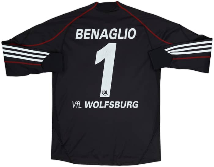 2009-10 Wolfsburg GK Shirt Benaglio #1 - 4/10 - (XL.Boys)