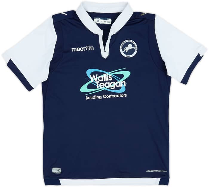 2015-16 Millwall Home Shirt - 5/10 - (XS)
