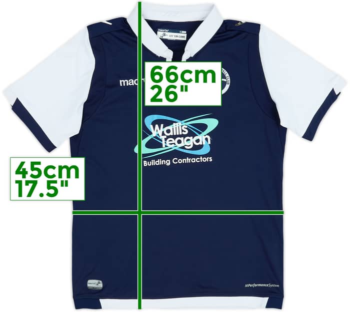 2015-16 Millwall Home Shirt - 5/10 - (XS)