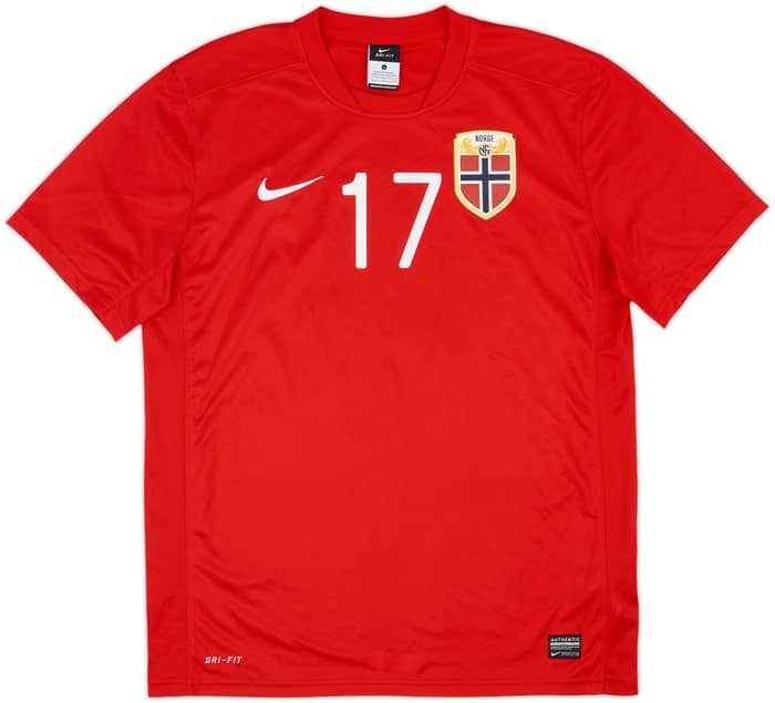 Camiseta de entrenamiento Nike versión jugador de Noruega 2015-16 #17 - 10/10 - (L)