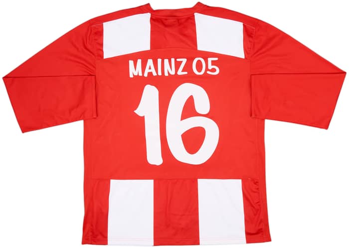 2009-10 FSV Mainz Youth Match Issue Home Shirt #16