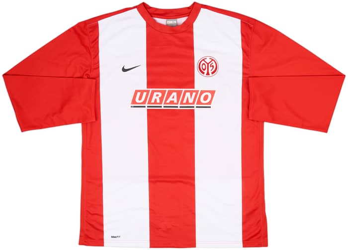 2009-10 FSV Mainz Youth Match Issue Home Shirt #16