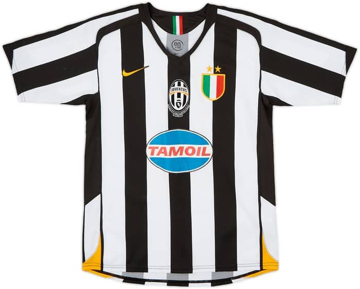 2005-06 Juventus Home Shirt Trezeguet #17 - 5/10 - (L.Boys)