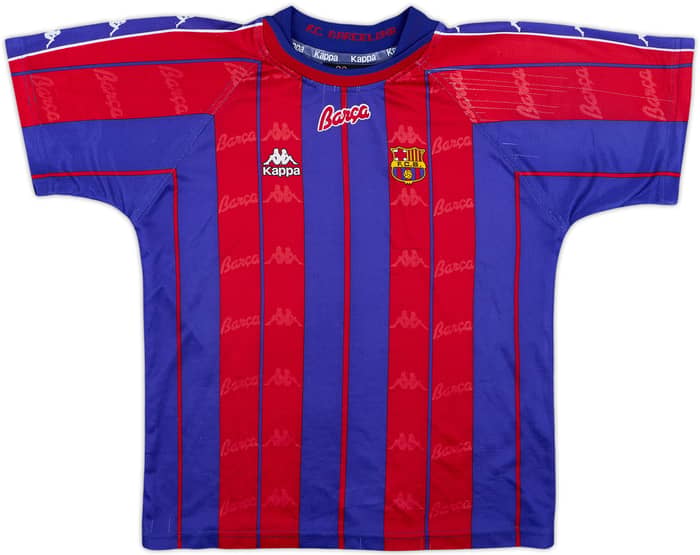 1997-98 Barcelona Camiseta Local - 7/10 - (L.Boys)