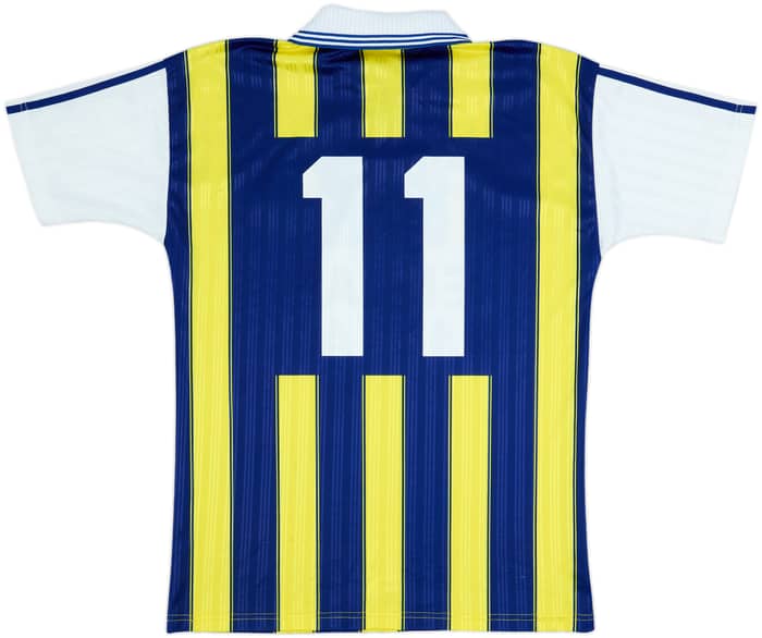 Camiseta de local del Fenerbahce 1997-98 #11 - 6/10 - (L)