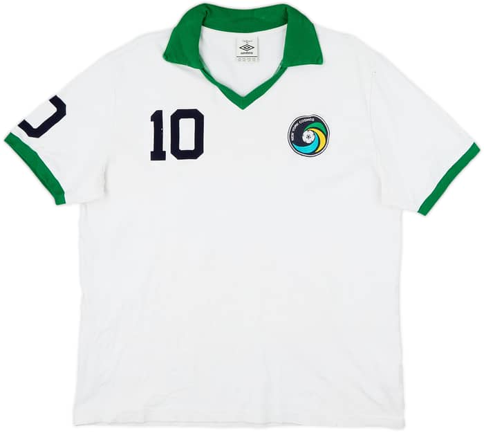2010s New York Cosmos Umbro '1977 Home' Retro Shirt Pele #10 - 8/10 - (XXL)