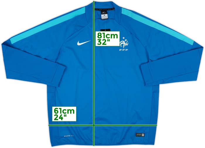 2015-16 France Nike Drill Top (XL)