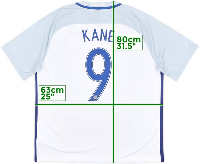 2016-17 England Home Shirt Kane #9 (XL)
